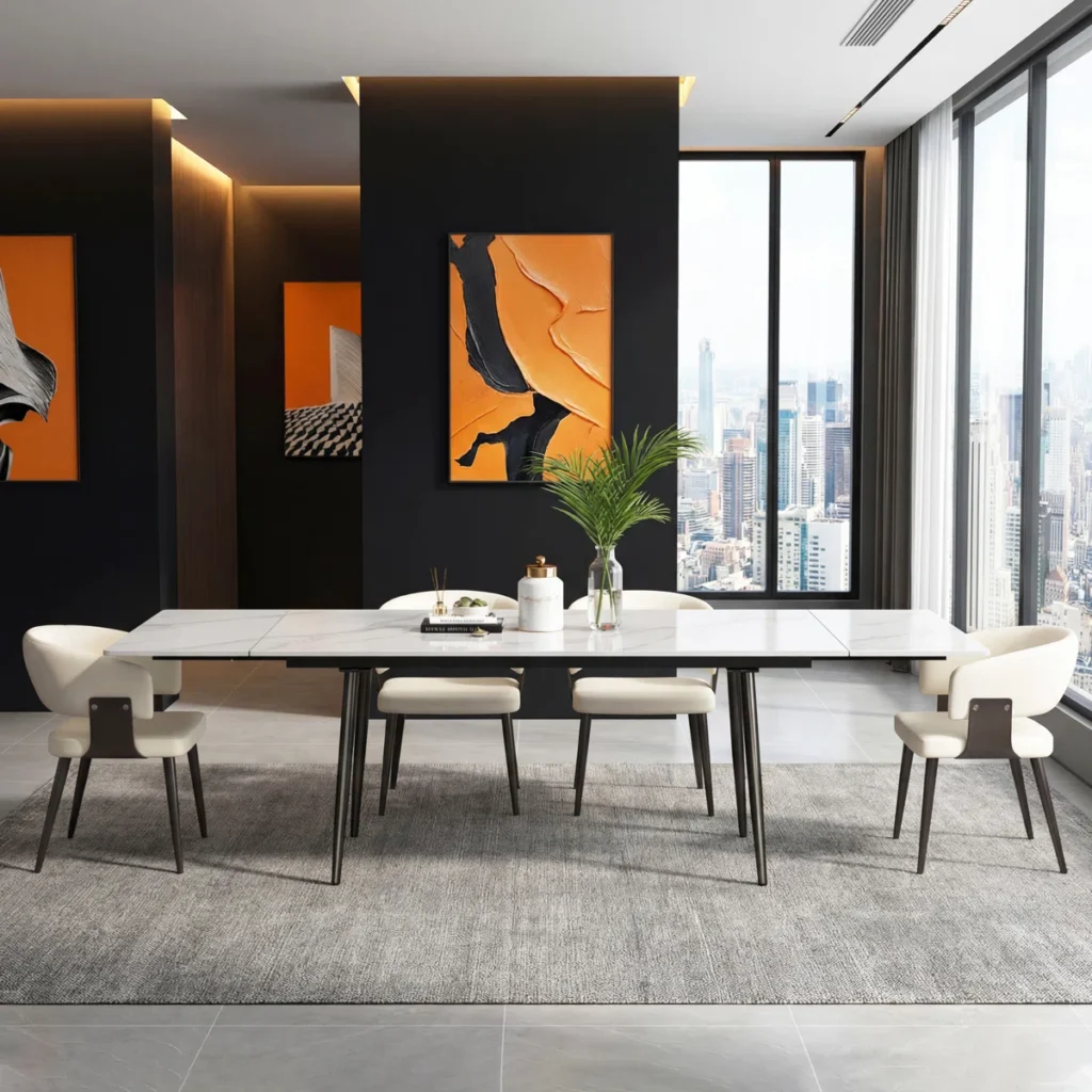 homeira++62.9 +to+94.4 +extendable+dining+tables+for+6+to+10+ +++rectangle++sintered+stone+dining+table 1425236615