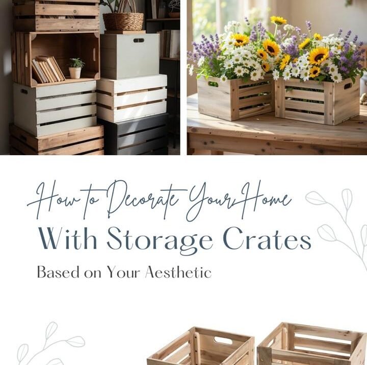 How To Decorate Your Home With Storage Crates