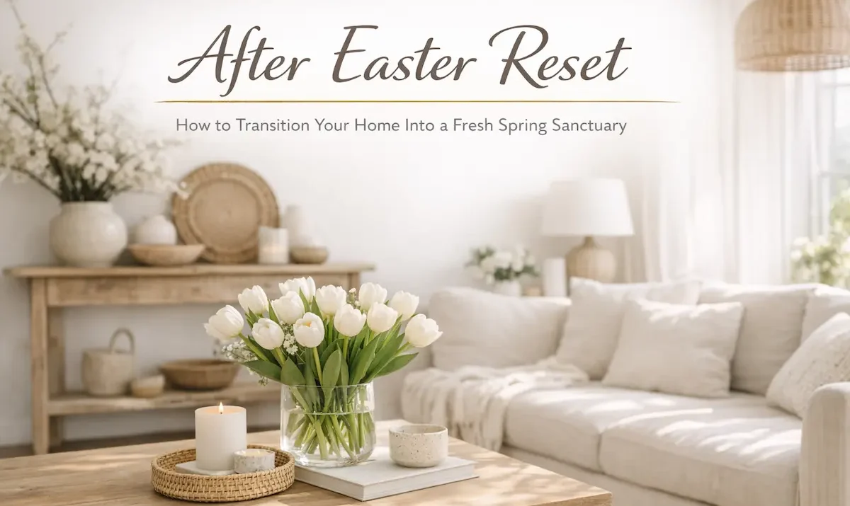 Spring Home Reset Ideas: After Easter Reset: How to Transition Your Home Into a Fresh Spring Sanctuary